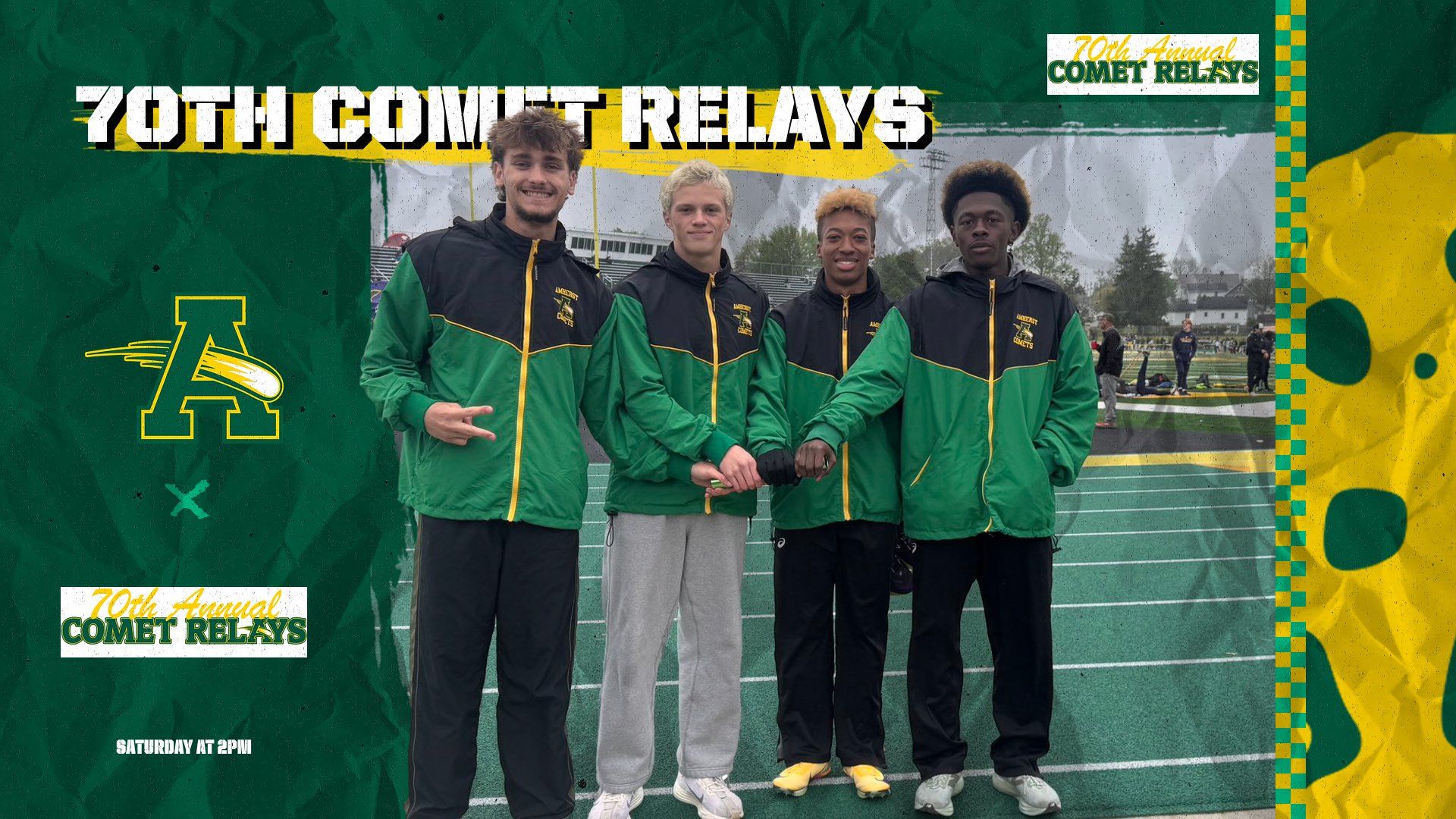 70th Annual Comet Relays - Amherst Steele High School