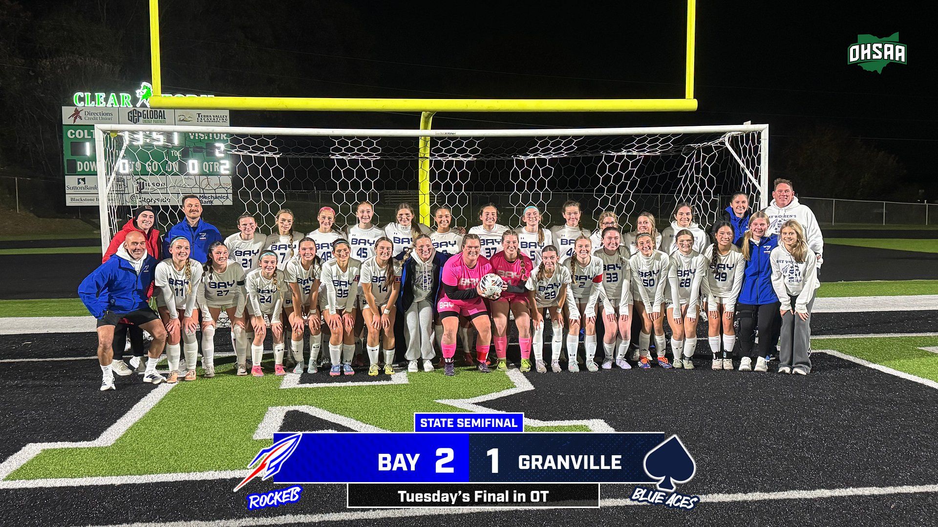 Bay Rockets Bay Rockets Girls Soccer Head To State Final After Thrilling Overtime ...