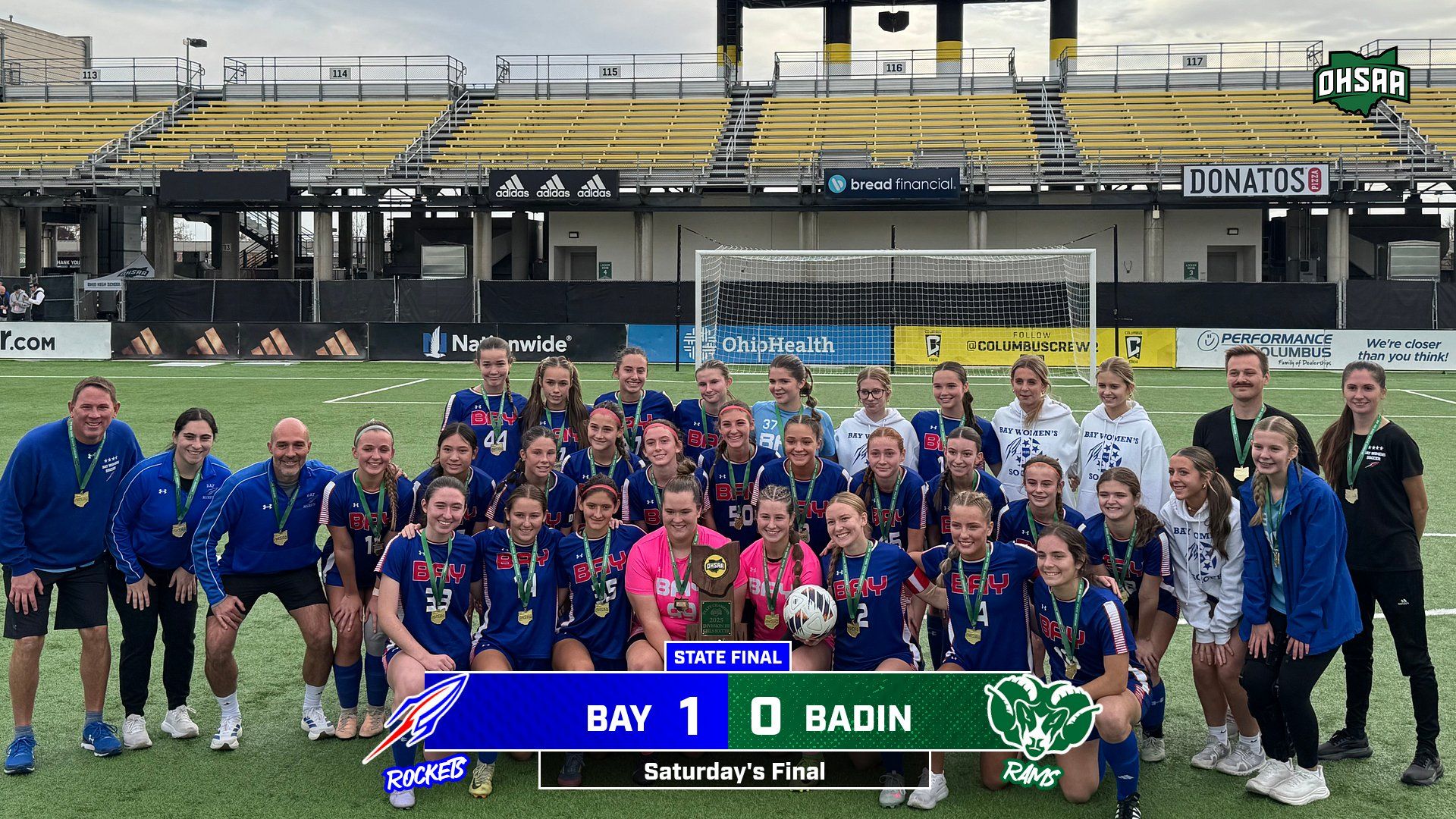 Bay Rockets Turf The Bay High Rockets are STATE Champions! - Bay High School
