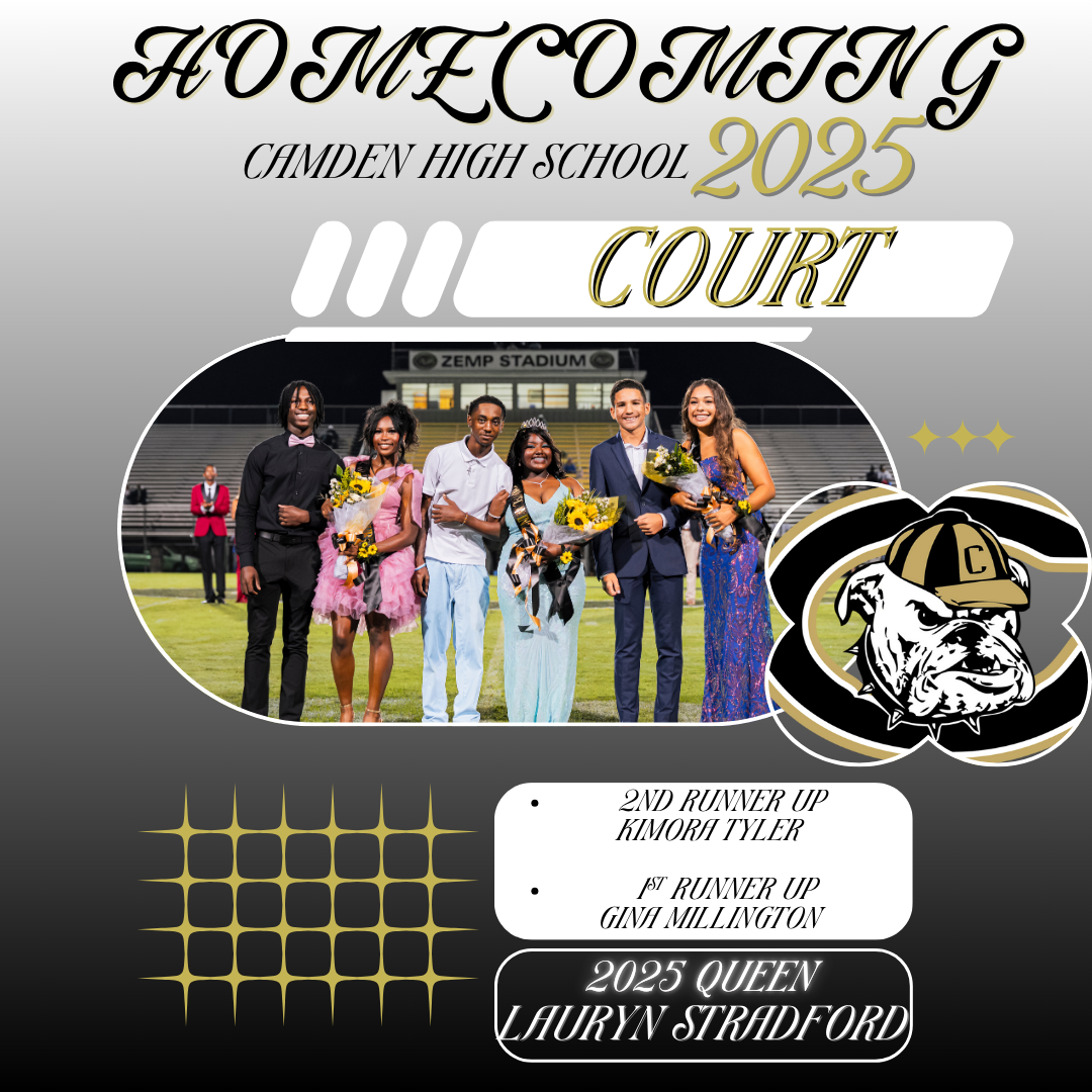 2025 HOMECOMING COURT - Camden High School