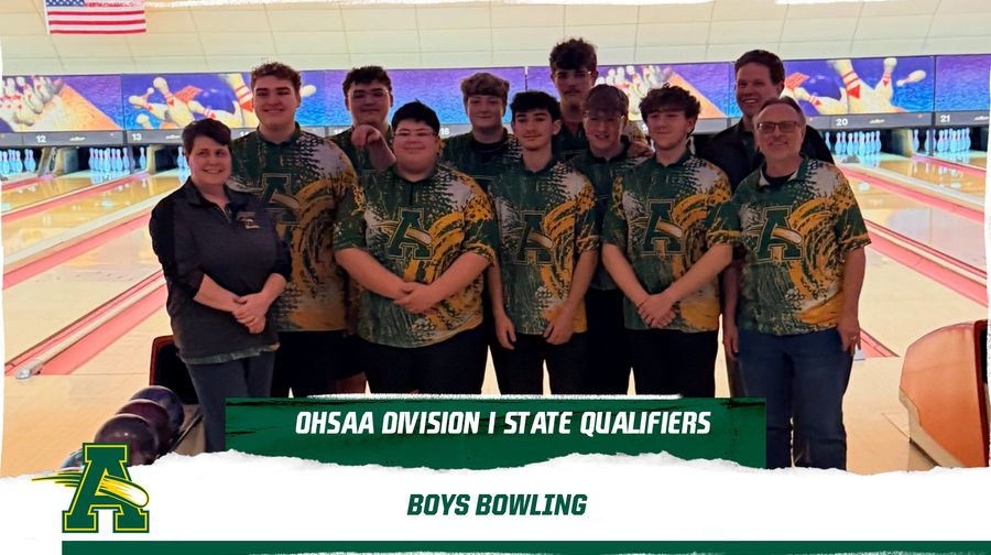 Boys Bowling Qualifies for OHSAA Division I State Championships