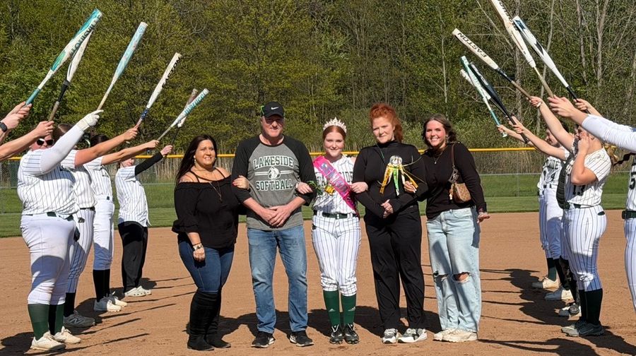 Lakeside Varsity Dragons Defeats Struthers on comeback win for Senior Night