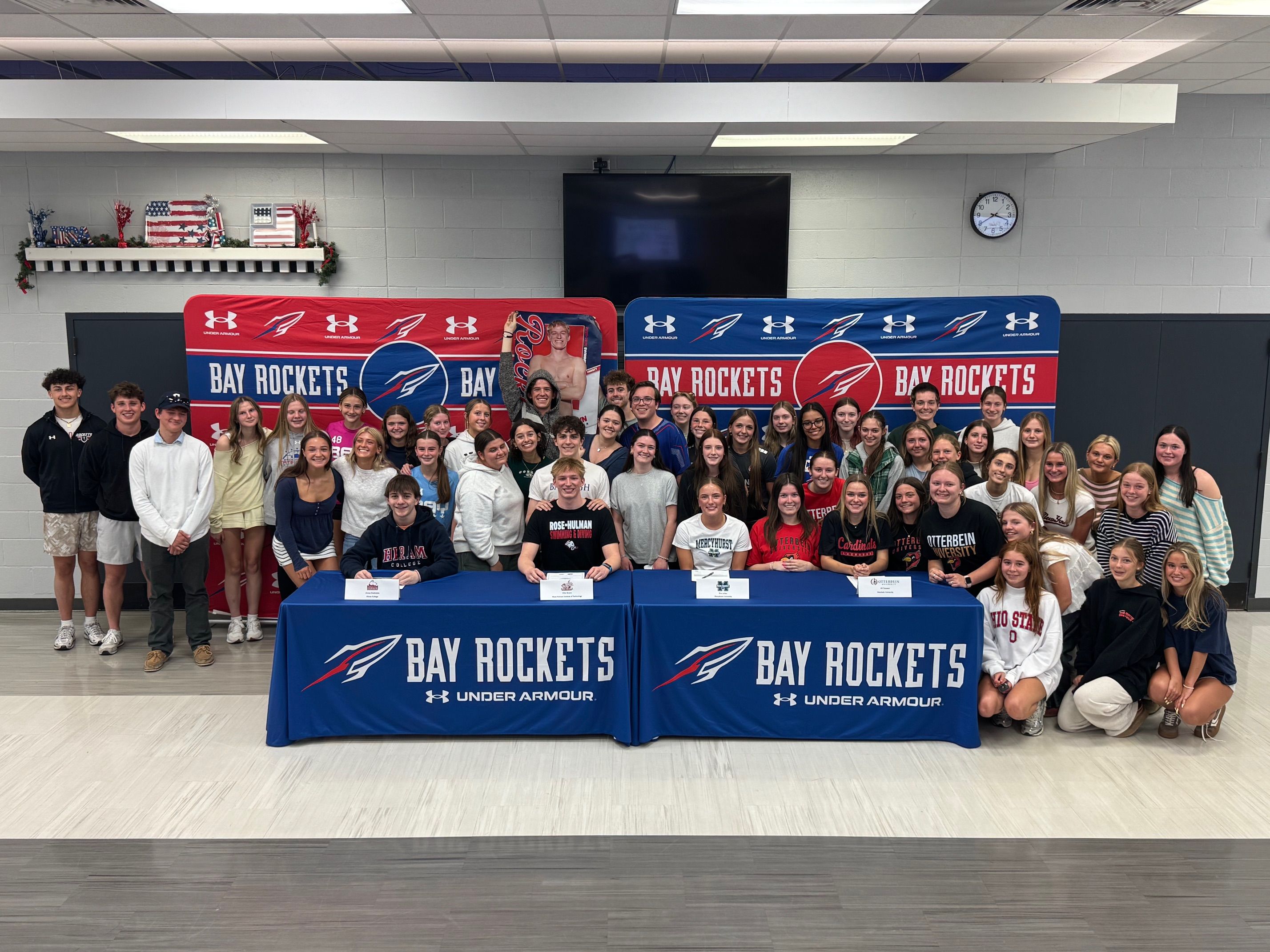 Bay High School Celebrates Athletes Committing to Colleges - Bay High ...