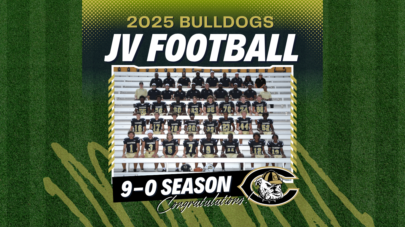 JV FOOTBALL GOES UNDEFEATED WITH 9-0 SEASON RECORD - Camden High School