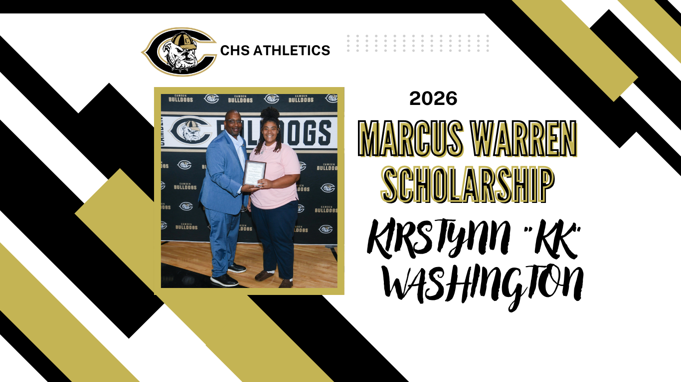 KIRSTYNN WASHINGTON RECEIVES THE MARCUS WARREN SCHOLARSHIP - Camden ...