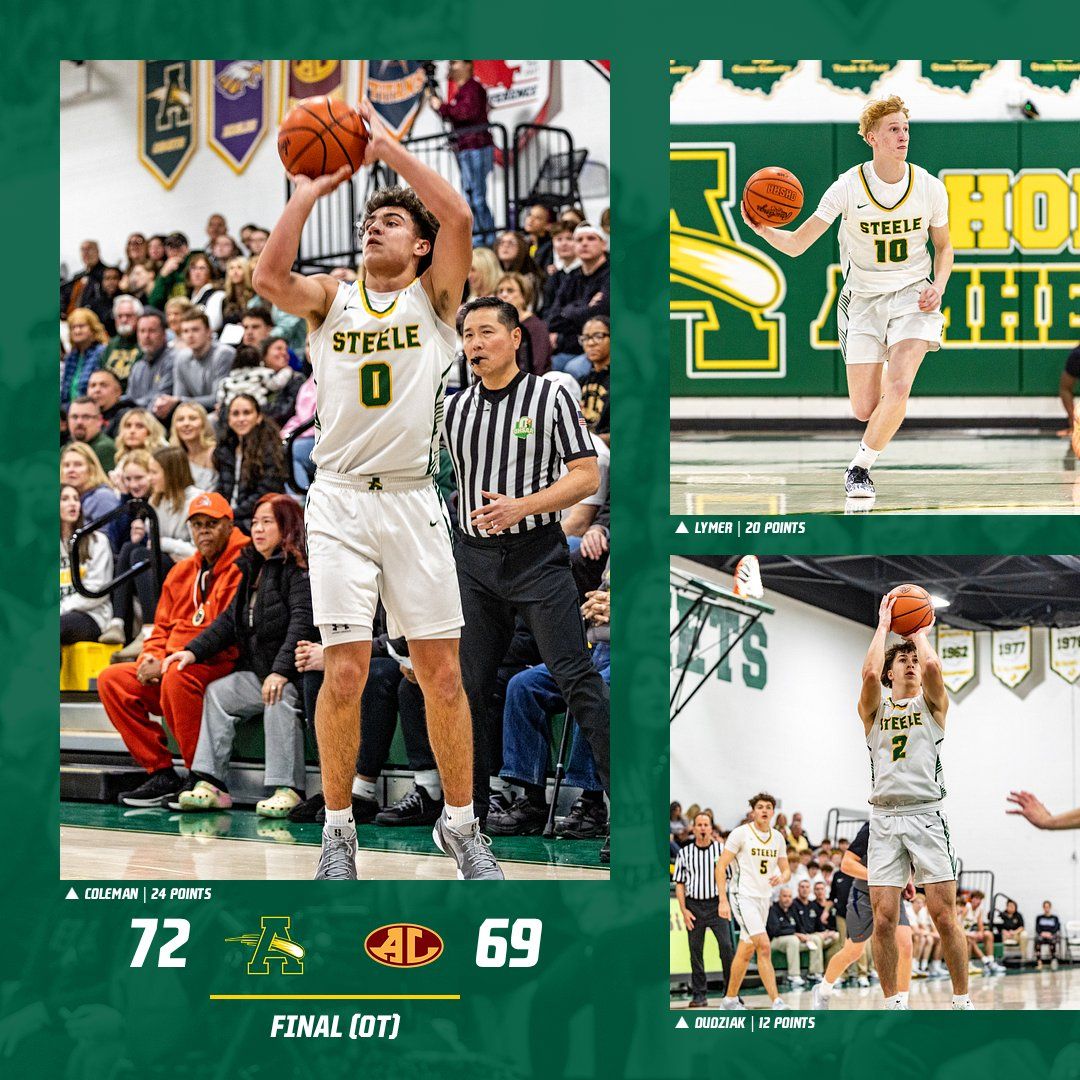 Boys Basketball beats Avon Lake in Overtime - Amherst Steele High School