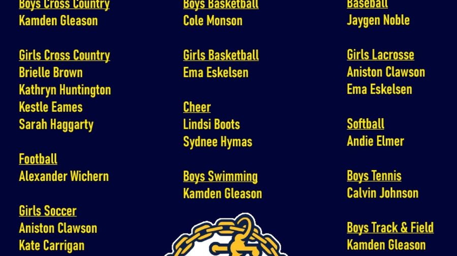 Academic All-State Awardees