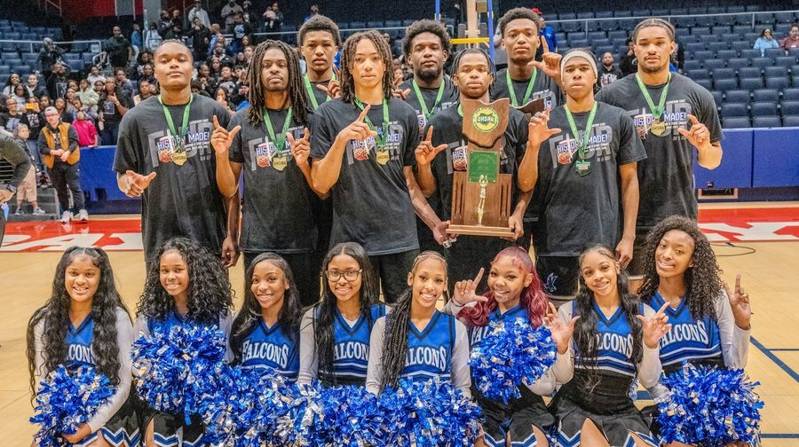 Falcons Win 4th Consecutive State Championship in Boys' Basketball