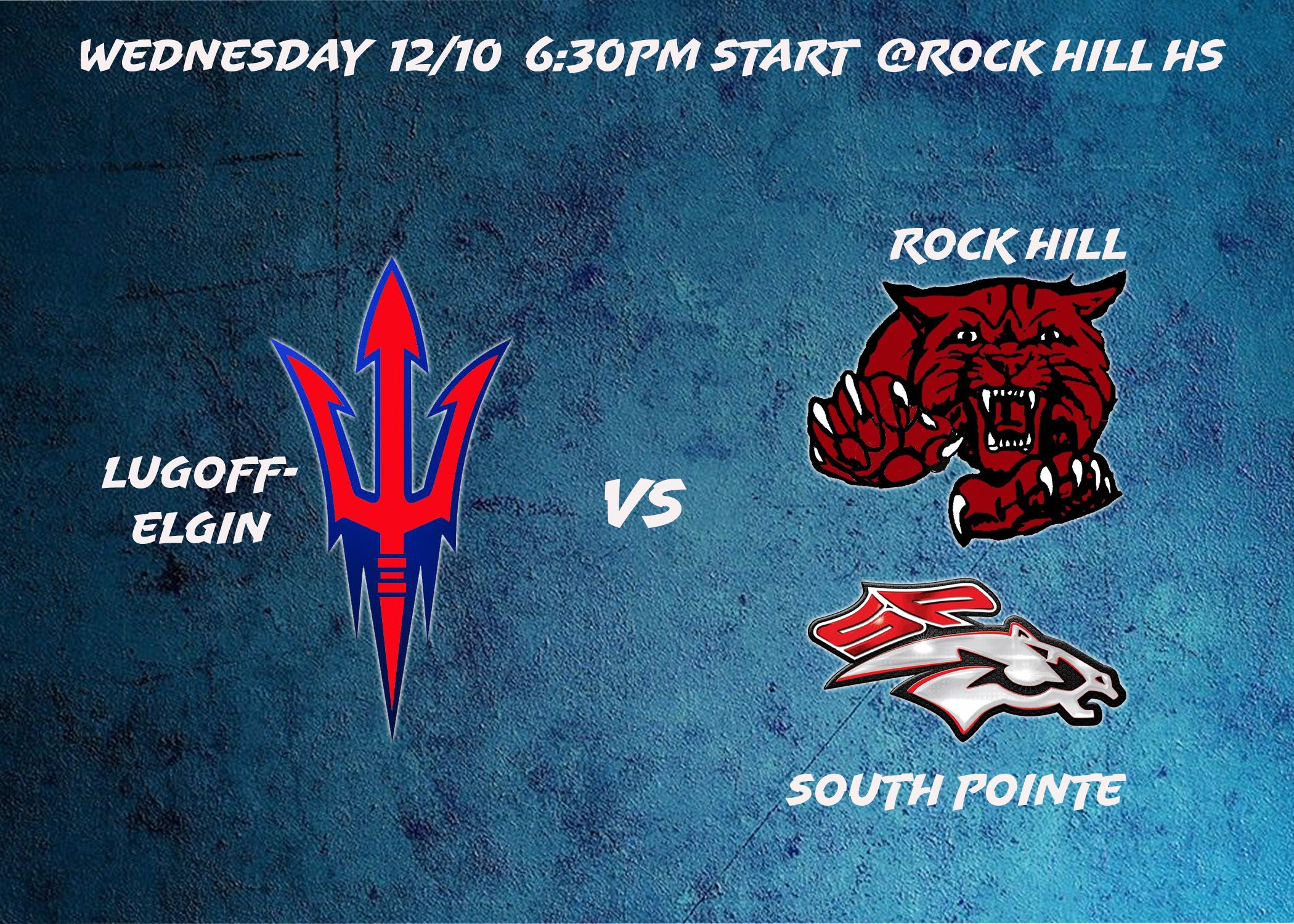 Wrestling vs Rock Hill & South Pointe