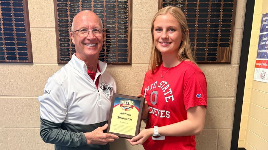 Mrakovich Earns MAC Scholarship 