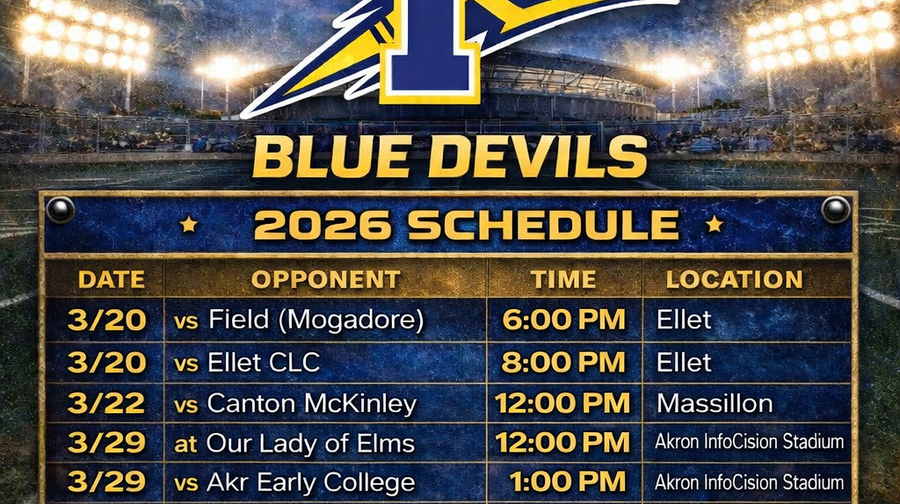 Girls Flag Football Schedule