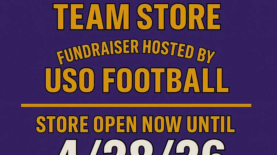 USO Football City Champs Spirit Sale & Team Store
