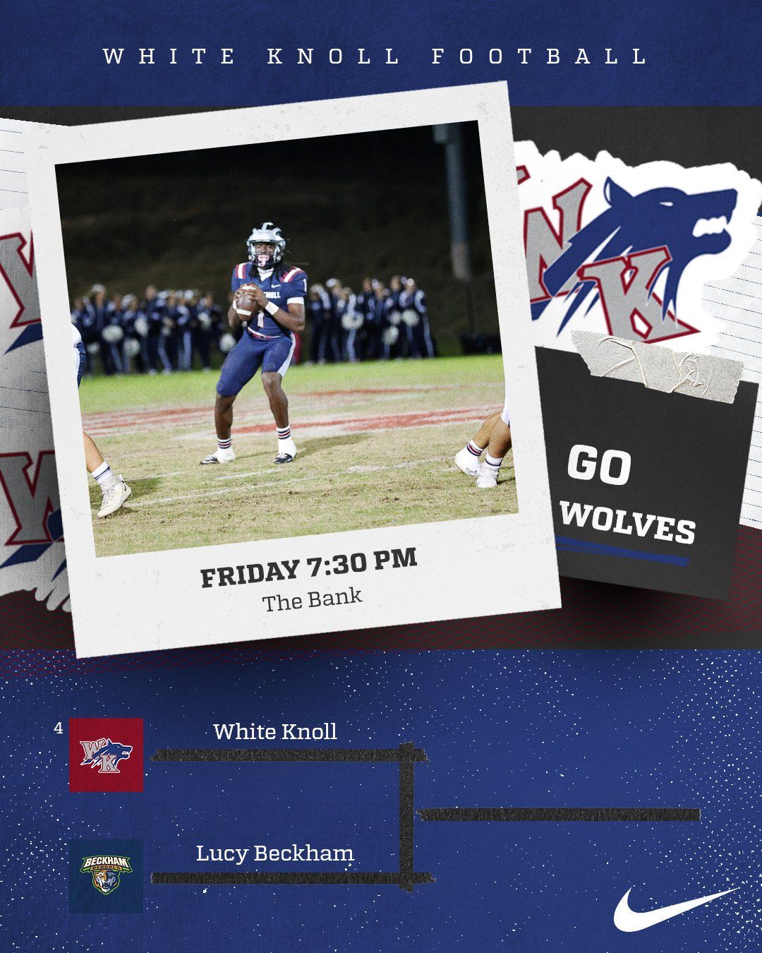 White Knoll Will Host Lucy Beckham in Round 2 - White Knoll High School